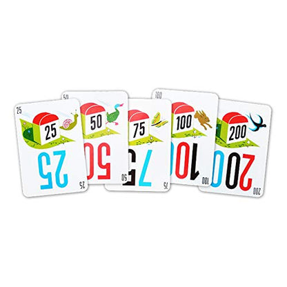 Asmodee Mille Bornes Classic Racing Card Game - Fast-Paced Family Strategy Game for Ages 7+, 2-6 Players, 20 Minute Playtime | Fast-Paced Family Strategy Game for Ages 7+, 2-6 Players, 20 Minute Playtime