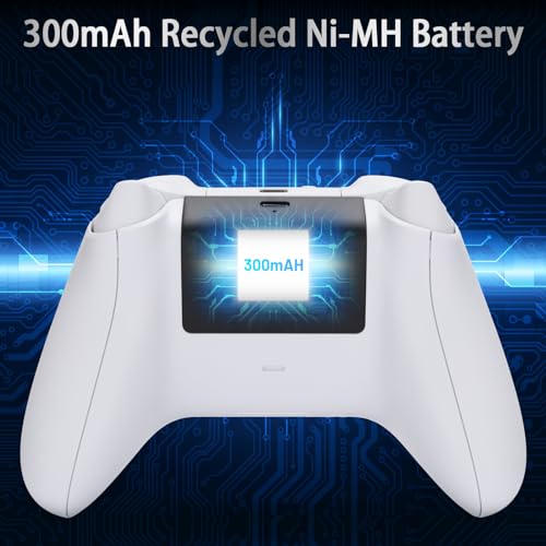 Upgraded 800 mAh Rechargeable Controller Battery Pack for Xbox Series S/X with USB C Charging Cable and LED Indicator - 1 Pack