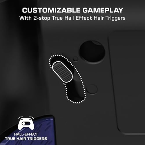 Turtle Beach Rematch Advanced Wired Gaming Controller for Xbox & PC | Xbox Series X|S, Xbox One, PC, 2 Remappable Buttons, Hall-Effect Triggers, Audio Controls, Image Shifting Design, Dark Cosmos - color: Dark Cosmos Reveal