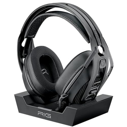 RIG 800 PRO HX Wireless Gaming Headset & Multi-Function Base Station Xbox | Officially Licensed for Xbox Series X|S, Xbox One, PC - Dolby Atmos 3D Audio - Up to 60 Hour Battery - Flip-to-Mute Mic