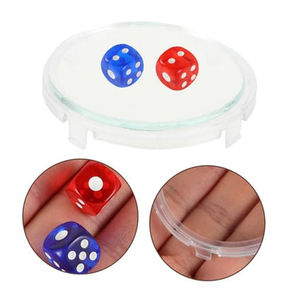 Toddmomy Mahjong Machine Glass Cover Accessory for Gaming Protective Dice Tray Lid Sturdy Tempered Glass Dice Box Tool for Mahjong Players 1 Set
