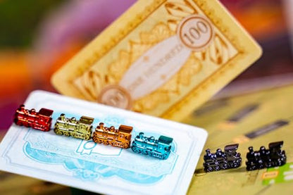 Capstone Games Age of Rail: South Africa Strategy Board Game | Railroad Strategy Board Game with Economic and Resource Management | 60 Minute Play Time, 3–6 Players, Ages 14+ - color: Age of Rail: South Africa