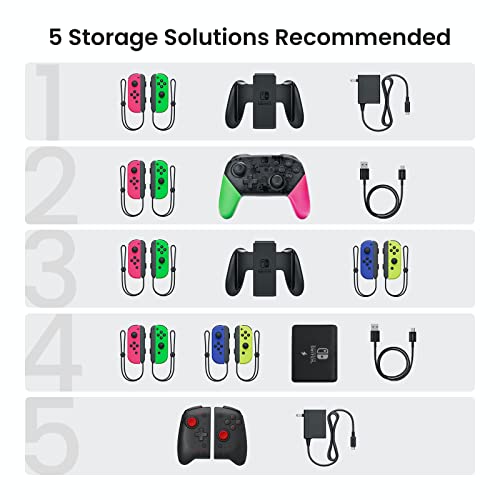Hard Storage Case Compatible with Nintendo Switch, tomtoc Original Protective Hardshell Travel Handle Case Carrying Bag Cover fit Nintendo Switch Console Accessories, 18 Game Card Slots