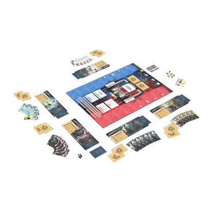 Devir - Berlin 1960 Board Game, Cold War Spy Hidden Role & Deduction Game for Adults and Teens, 4–8 Players, Ages 14, 90 Playtime, (English Version)