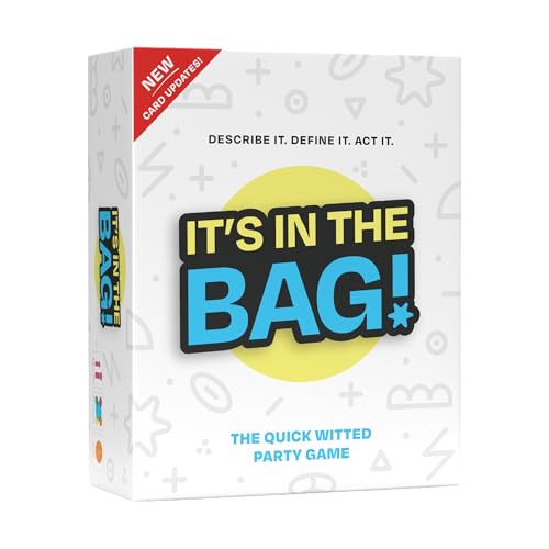 It’s in The Bag - Ultimate Family Game for Game Night, 3 Rounds of Wild Fun | New Redesign of the Viral Party Game for Adults, Groups, and Kids - 25-30 Minutes, 4+ Players