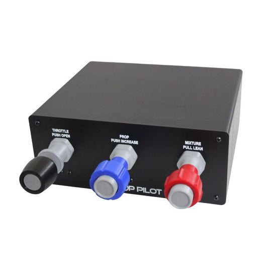 Desktop Pilot - C172 TPM Vernier Throttle Box for Flight Simulators