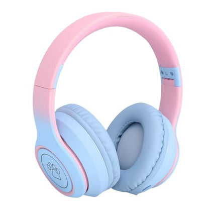 Over Ear ANC Active Noise Cancelling Headphone Gaming Headset for Long Term Wear 1 Unit (Blue) - color: Blue