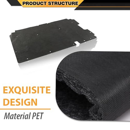 CNNELL Hood Insulation Pad Compatible with Chevy S10 GMC Sanoma 1994-2004, Compatible with Chevy Blazer GMC Jimmy 1995-2005 - style: 1994-2004 Chevy/GMC