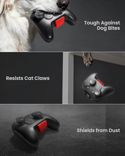 tomtoc Case for Nintendo Switch 2 Pro Controller, Military Grade Protection | Protective Hard Slim Storage Case, Hard Shell Joystick Protector, Space-Saving, Shock-proof Anti-scratch for Travel Daily Use