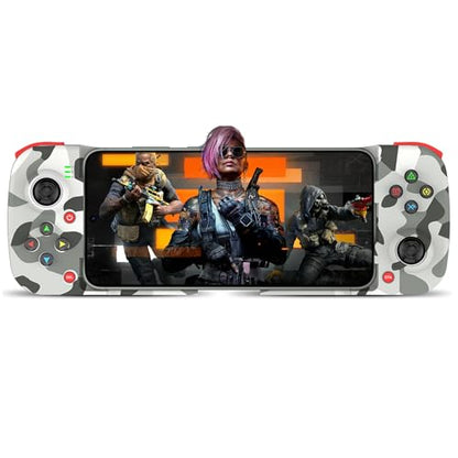 Joso Phone Controller for iPhone/Android Support Phone Case, Mobile Gaming Controller with Ergonomic Design - Wireless Gamepad for Cloud Gaming & PS Remote Play - color: Camouflage