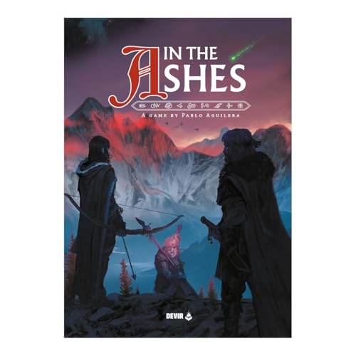 Devir - in the Ashes Gamebook RPG, Solo & Cooperative Adventure Book with Tactical Combat & Story Choices, Narrative Role-Playing Game for Teens and Adults, Ages 12+, 1–2 Players, (English Version)