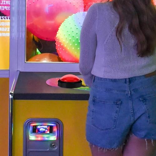 Game Machine Supplies Push Button Game Replacement Light up Arcade Start Button Bulbs
