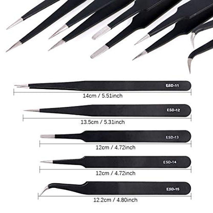 Keadic 26Pcs Modeler Basic Tools Craft Set Hobby Building Tools Kit Professional Modeler Basic Tools Craft Set for Basic Model Assembling