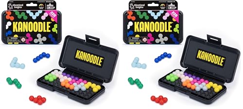Educational Insights Kanoodle - 3D Brain Teaser Puzzles for Kids, Spatial Puzzle Games for Adults, Teens and Kids, Problem Solving Toys and Logic Puzzles, Single Player Games (Pack of 2) - size: Medium (Pack of 2)