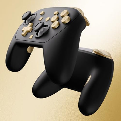eXtremeRate DIY Replacement Full Set Buttons for Nintendo Switch 2 Pro Controller, Custom ABXY Dpad + - Home Capture Power L R ZR ZL Triggers Sync GL GR Buttons for Switch 2 Pro - Champagne Gold - color: Champagne Gold