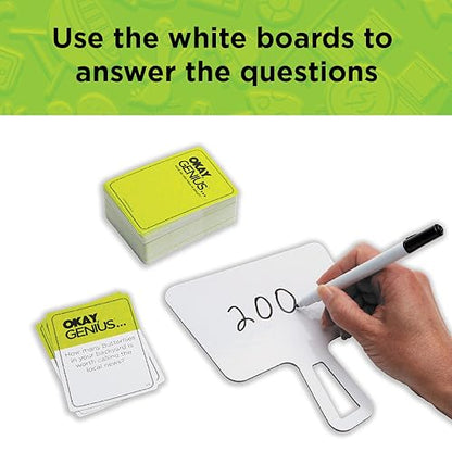 Okay, Genius… Fun Family Game Night Card Game for Teens, Friends & Home - Share Your Opinions on Ridiculous Topics - What Do You Have in Mind?! - for Ages 14 & Up - style: OK Genius
