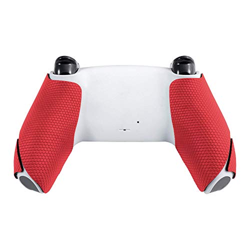 KontrolFreek Performance Grips for PlayStation 5 (PS5) Controller (Inferno Red) - color: Inferno Red