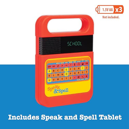 Speak & Spell Educational Learning Toy, Spelling Games, 80s Retro Handheld | Educational Learning Toy, Spelling Games, 80s Retro Handheld, Autism Toys - style: Speak & Spell