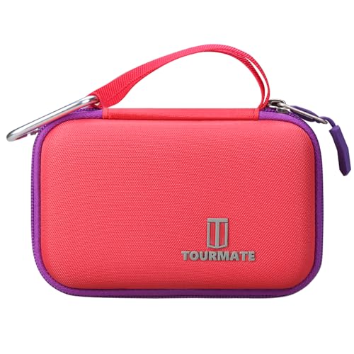 Tourmate Hard Case Replacement for Winning Moves RACK-O, Retro package Card Game (Case Only) (Red + Purple) - color: Red + Purple