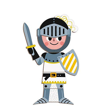 Janod - MagnetiBook 45 pc Magnetic Boys Costumes Dress Up Game - Travel Entertainment - Encourages Imaginative Play - Boosts Creativity and Confidence - Enhances Fine Motor Skills | Travel Entertainment - Enhances Fine Motor Skills - Boosts Creativity and