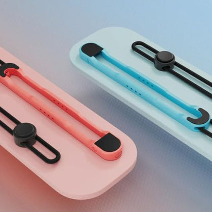 Arvytosty Magnetic Wrist Straps for Switch 2 Joy-Con, Adjustable Lanyard with SR/SL Buttons, Compatible with Switch 2 Mouse Mode, Replacement Wrist Strap Accessories (Blue&Red-4 Packs) - color: Blue&Red-4 Packs