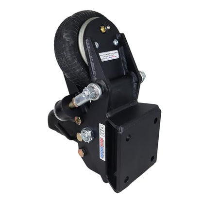 Shocker HD 25K Air Trailer Tongue Mount with Wallace 2-5/16" Ball Coupler, 4 Bolt Flat Plate Mount - size: 4 Bolt Flat Plate Mount