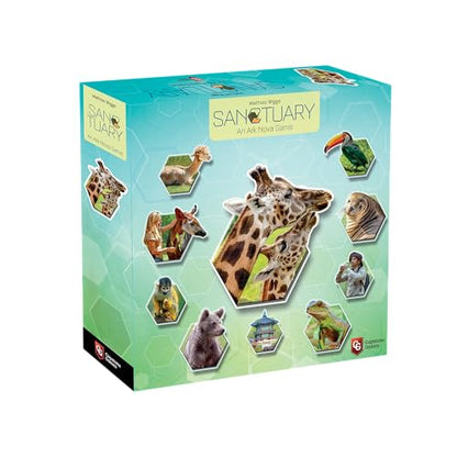 Capstone Games Sanctuary Animal-Themed Strategy Board Game | 1-5 Players