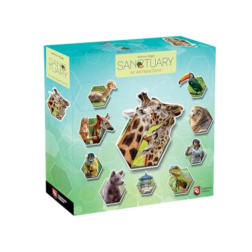 Capstone Games Sanctuary Animal-Themed Strategy Board Game | 1-5 Players