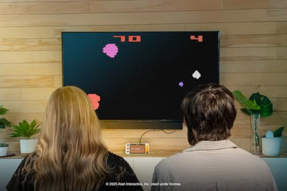 My Arcade Atari Gamestation Go: 200+ Preloaded Retro Games, Includes PACMAN | Rechargeable Battery, Wi-Fi, Smartglow, 7 Inch Display, Atari 2600, Connects to TV via HDMI