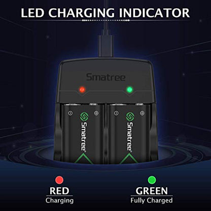 Smatree Rechargeable Battery Compatible with Xbox Series X|S/Xbox One, XboxOne X/S/Elite Wireless Controller, 3 Pack Batteries with Charger (Patent Protection)