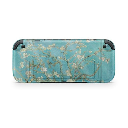 Glossy Glitter Gaming Skin Compatible with Nintendo Switch 2 Console Only - Almond Blossom - Premium 3M Vinyl Protective Wrap Decal Cover - Easy to Apply | Crafted in The USA by MightySkins - color: Almond Blossom, size: Switch 2 Console Skin Only, style: