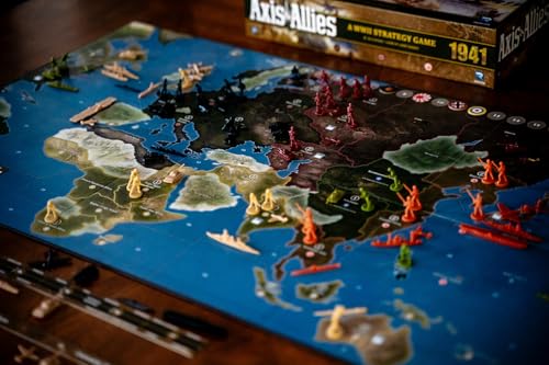 Renegade Game Studios Axis & Allies 1941, WWII Strategy Board Game | Wargame for 2-5 players with 160 miniatures. Streamlined rules, updated design, and 1-3 hour gameplay for ages 12 and up