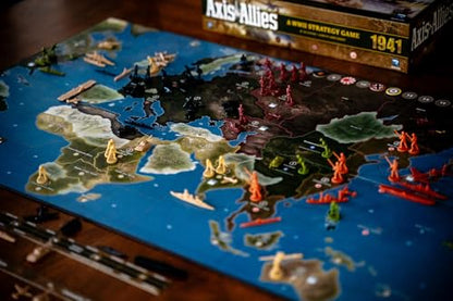 Renegade Game Studios Axis & Allies 1941, WWII Strategy Board Game | Wargame for 2-5 players with 160 miniatures. Streamlined rules, updated design, and 1-3 hour gameplay for ages 12 and up