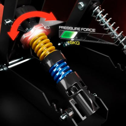 Thrustmaster Raceline LC Load Cell Brake Upgrade Kit - PS5, XBOX & PC | 220 lb capacity, 24-bit sensor, support plate, 2 metal pedal heads, 4 springs, preload dial, fits Raceline LTE and III - style: Raceline LC Upgrade
