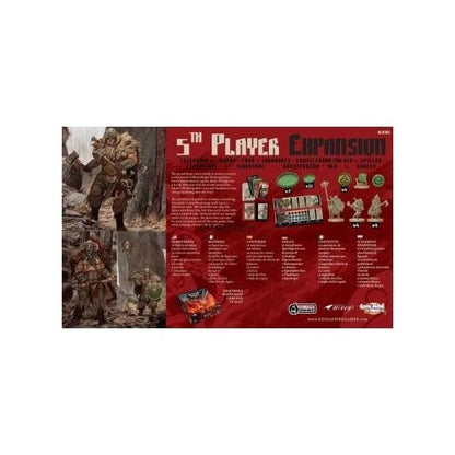 Blood Rage 5th Player Board Game EXPANSION | Strategy Game | Viking Battle Game | Tabletop Miniatures Game for Adults and Teens | Ages 14+ | 2-4 Players | Average Playtime 60-90 Minutes | Made by CMON