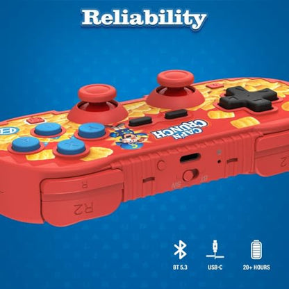 Hyperkin Limited Edition Pixel Art Wireless Bluetooth Controller - Officialy Licensed - Cap'n Crunch Controller For Nintendo Switch 2 / Switch/Oled, PC, Mac, Android, iOS