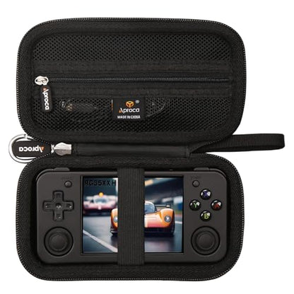 Aproca Portable Hard Storage Case, for RG35XX H Retro Game Emulator Handheld Gaming Player Compatible with rg28xx Retro Game Handheld