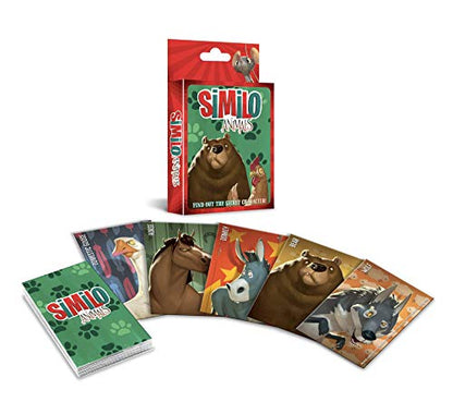 Horrible Guild Similo Fables: A Fast-Playing Family Card Game - Guess The Secret Fairy Tale Character, 2-8 Players - style: Animals