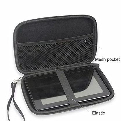 7 inch GPS Carrying Case Cover Hard Shell,Portable Sleeve Pouch Bag Compatible with Garmin Dezl Dezlcam Fleet 785 780 770 790 LMT-D 70 Tomtom Sat Magellan NAV Car GPS Navigation (7 inch)