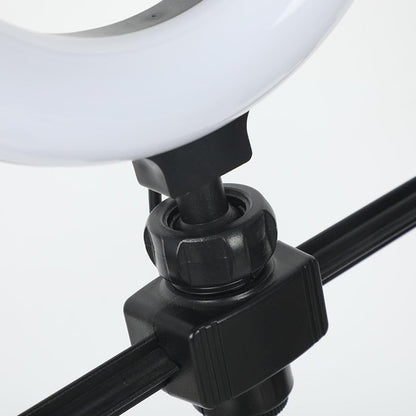 Position Fill Light Desktop Circular Live Streaming Bracket Selfie Beauty LED Fill Light Ringlight
