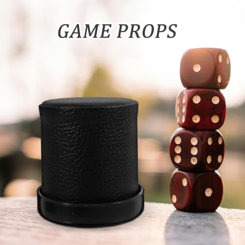 BESTonZON 1set Dice Cups with Base for Party Game Night Lightweight and Compact Dice Storage for Activities Easy to Use and Convenient