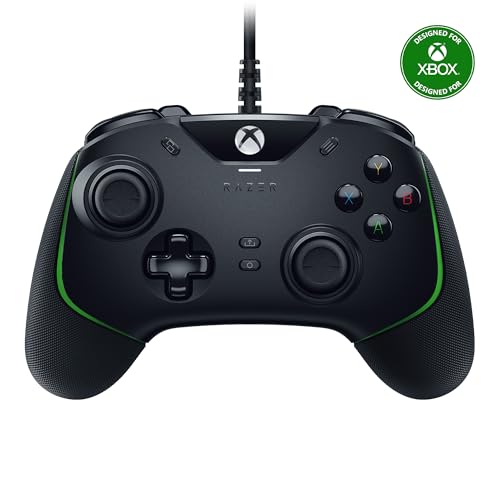 Razer Wolverine V2 Wired Gaming Controller for Xbox Series X|S, Xbox One, PC: Remappable Front-Facing Buttons - Mecha-Tactile Action Buttons and D-Pad - Trigger Stop-Switches - Black - color: Black, size: Controller Only, style: Wolverine V2