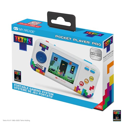 My Arcade Tetris Pocket Player Pro: Puzzle Games, Tetris Handheld - style: Tetris