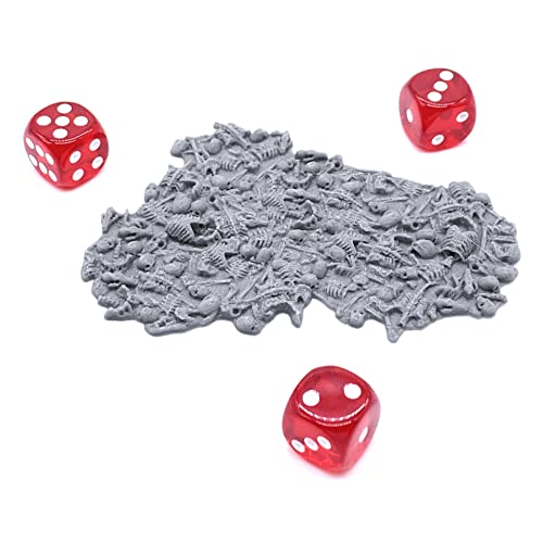 EnderToys Bone Piles by Printable Scenery, 3D Printed Tabletop RPG Scenery and Wargame Terrain 28mm Miniatures