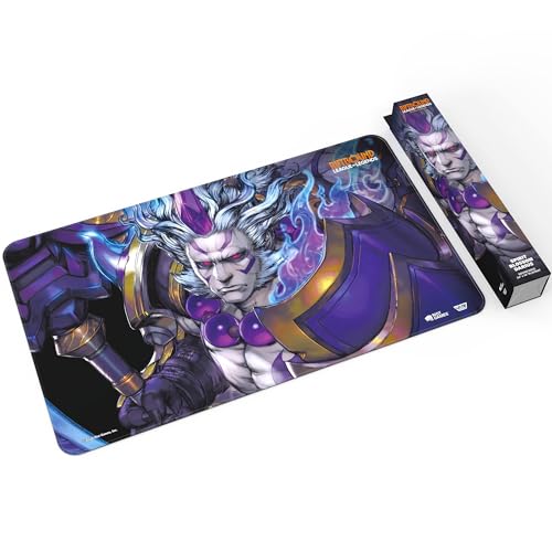 Riftbound: League of Legends - Playmat: Darius -TCG Spiritforged Spirit Blossom, 24x14, Neoprene, Character Art, Tabletop Trading Card Game Accessory - style: Darius