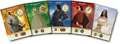 Virtù Board Game Italian Renaissance Themed Strategy Game Deep Strategic City Building Game for Adults and Teens Ages 14+ 2-5 Players Average Playtime 60-150 Minutes, Made by Super Meeple