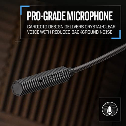 PlayStation 5 Accessory: Wired Headset - NACON RIG PRO 500: Officially Licensed by Sony: Compatible?with PC, Switch, PS5, Xbox X|S