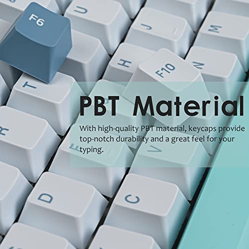 PBT shoko Custom keycaps，168 Key Cherry Profile Doubleshot Key Cap Set for 60%/64/84/108 Cherry/gateron MX switches US ANSI Layout Mechanical Keyboard - color: Shoko