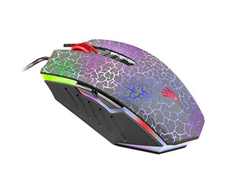 Bloody Optical Gaming Mouse with Light Strike (LK) Switch & Scroll - Fully Programmable and Advance Macros (A70 II) - color: A70