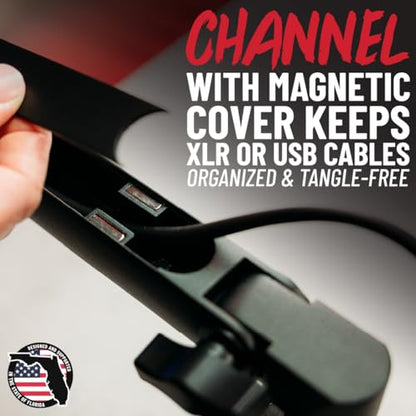 Gator Frameworks Low-Profile Series Premium Broadcast, Podcast, and Streaming Boom Arm, Fully Adjustable (GFWMICBCBM2500) - style: 2500 Series